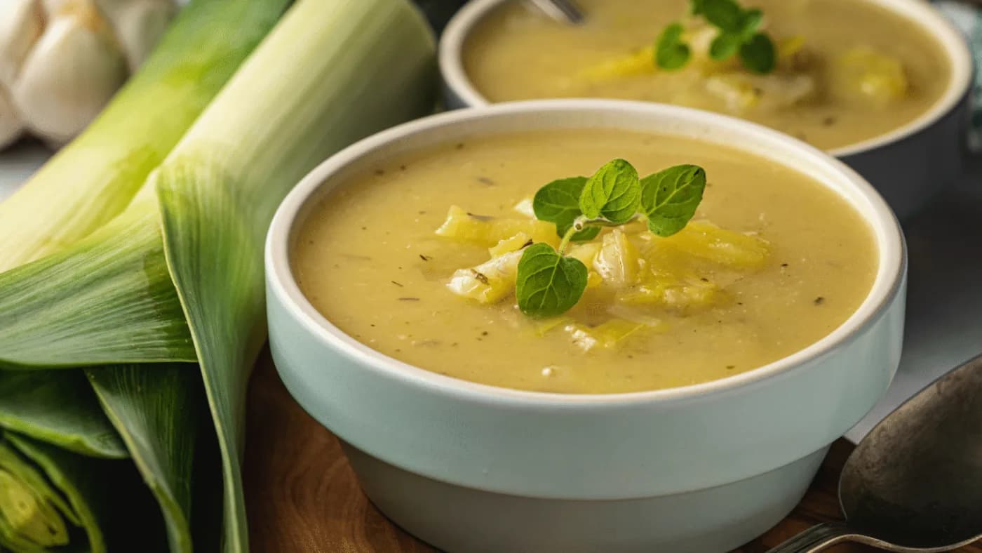 Klassisches Menü – Hausgemachte Kartoffelcremesuppe